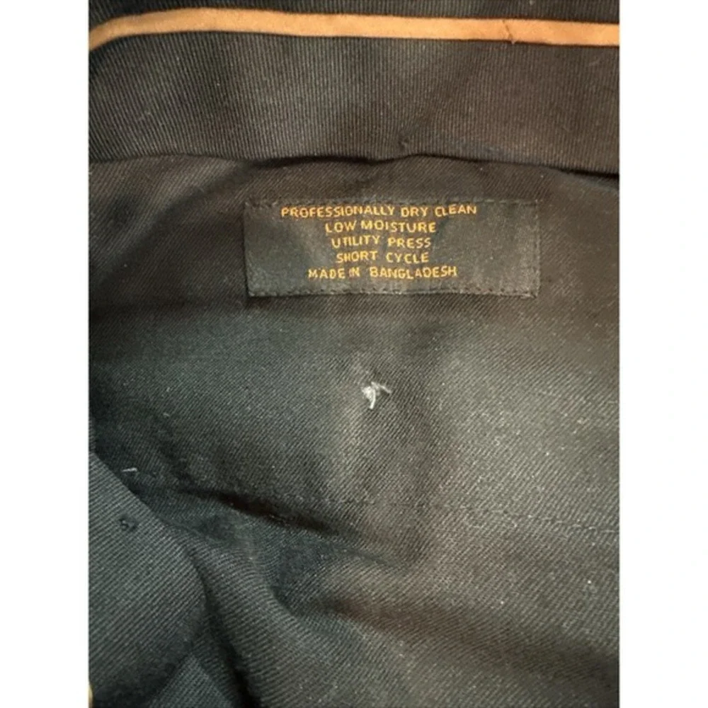 JOS A BANK Joseph 100% Wool Charcoal Flat Front Dress‎ Pants 36x33